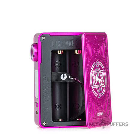 lost vape centaurus m200 box mod pink planet battery compartment