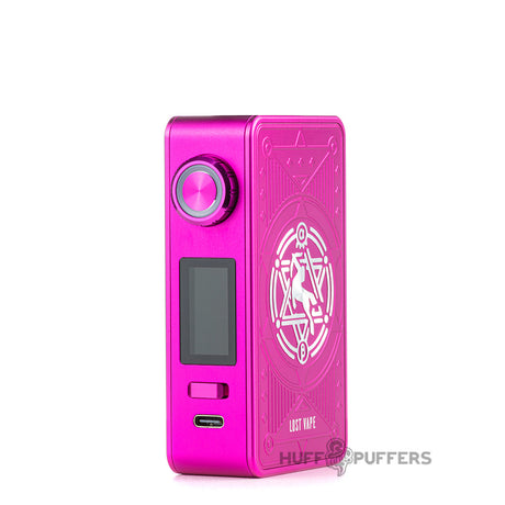 lost vape centaurus m200 box mod pink planet front view