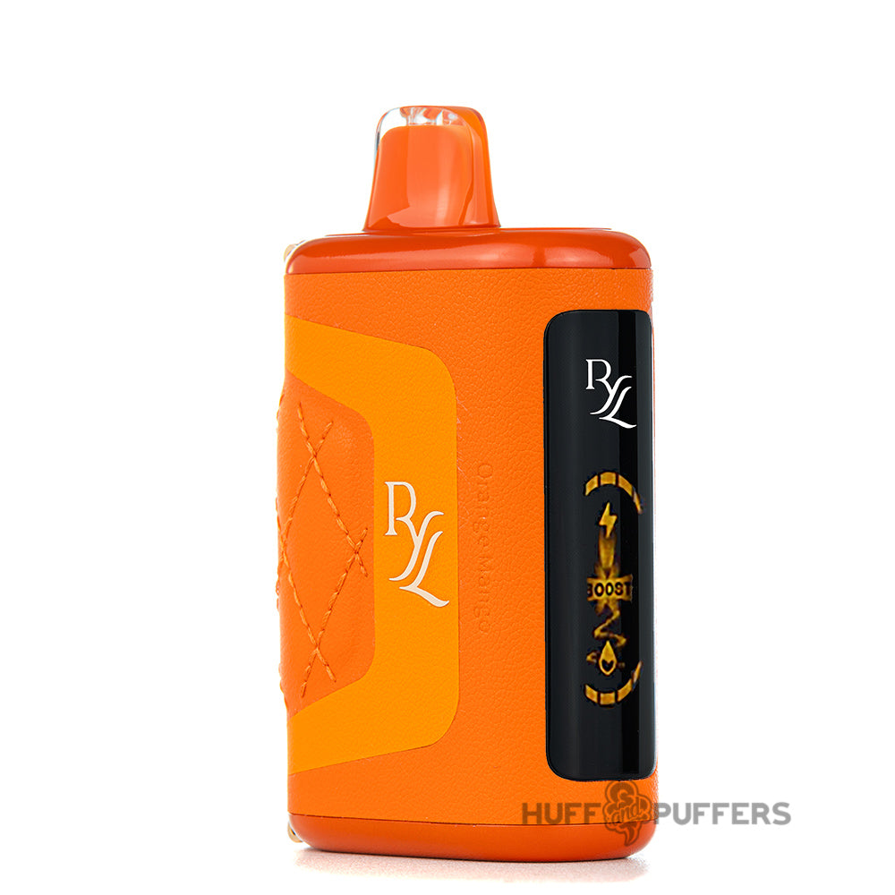 ryl classic disposable vape by raz vape orange mango