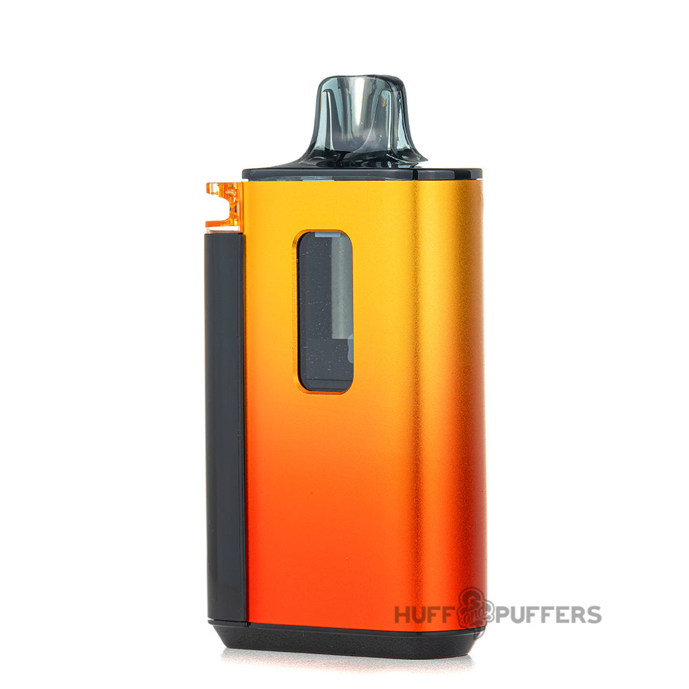 voopoo vrizz pod system sunset orange back view