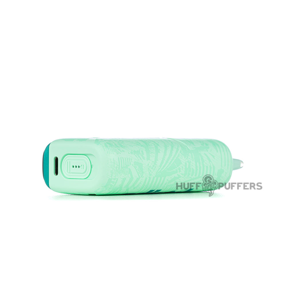 adjust mysweet disposable vape wintergreen savers laying down bottom view