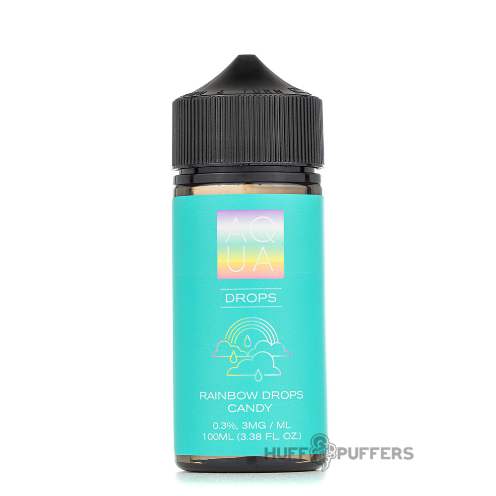 aqua e-liquids drops 100ml bottle