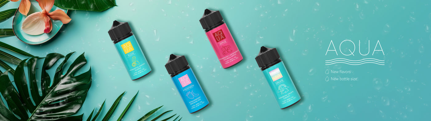 aqua e liquids desktop banner