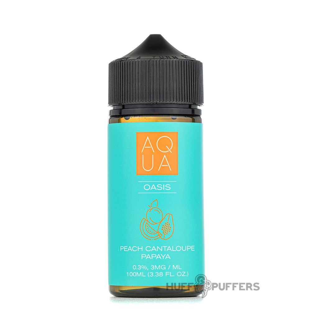 aqua e liquids oasis 100ml bottle