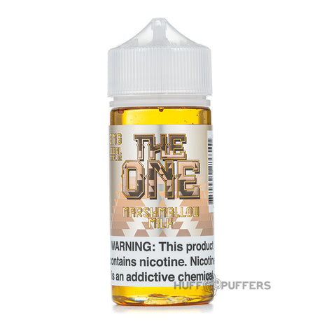 the one marshmallow milk by beard vape co 100ml e-juice bottle