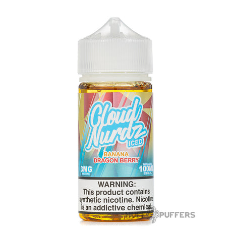 cloud nurdz iced banana dragon berry e-juice 100ml