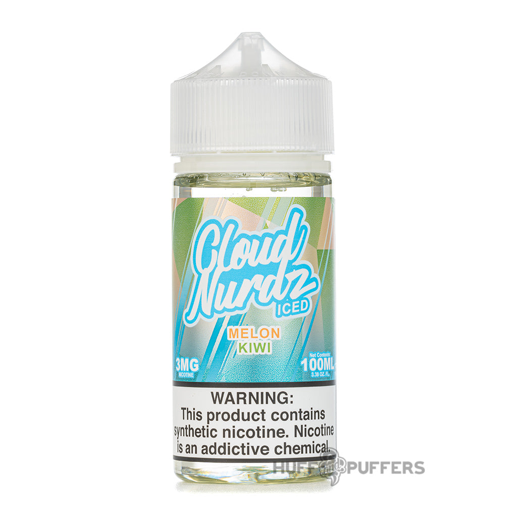 cloud nurdz iced melon kiwi e-juice 100ml