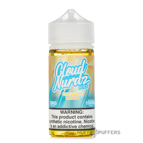 cloud nurdz iced pineapple mango e-juice 100ml