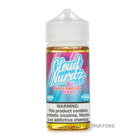 cloud nurdz iced watermelon berry e-juice 100ml