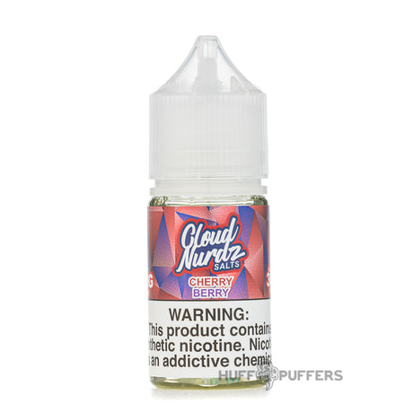 cloud nurdz salt cherry berry e-juice 30ml