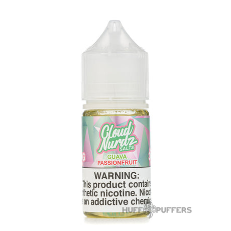 cloud nurdz salts guava passionfruit e-juice 30ml