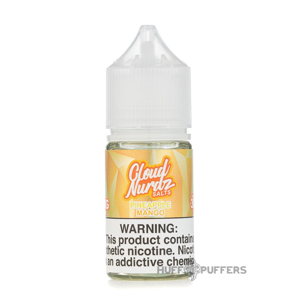 cloud nurdz salt pineapple mango e-juice 30ml