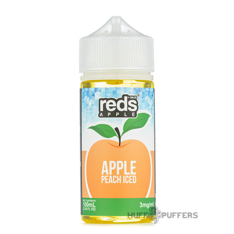 daze reds apple peach iced 100ml e-juice