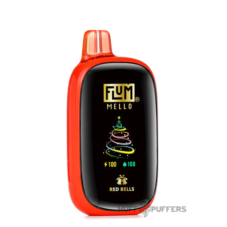 flum mello red bells disposable vape