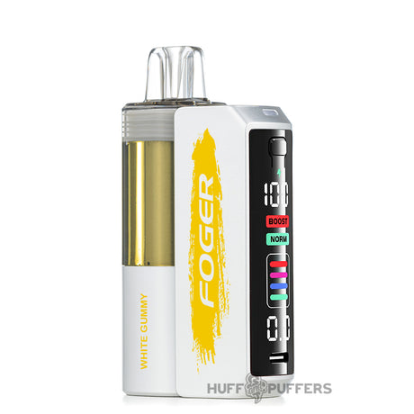 foger switch pro kit white gummy disposable vape