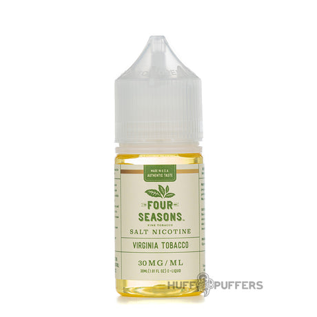 four seasons salt virginia tobacco 30ml e-juice