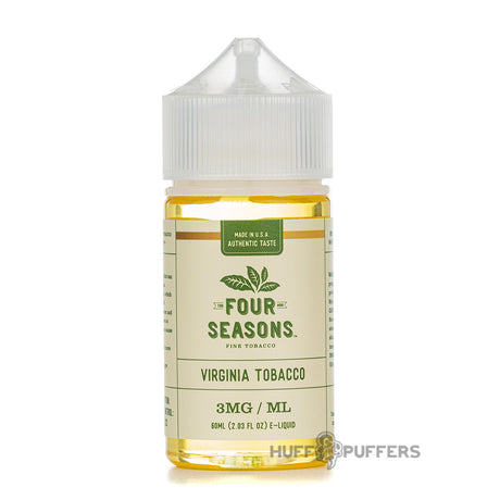 four seasons virginia tobacco e-juice 60ml