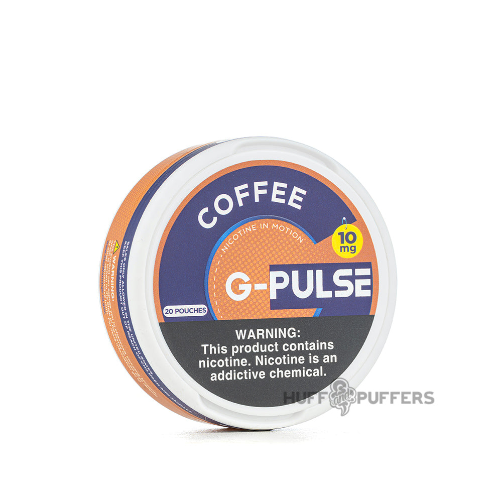 g-pulse coffee nicotine pouches 10mg