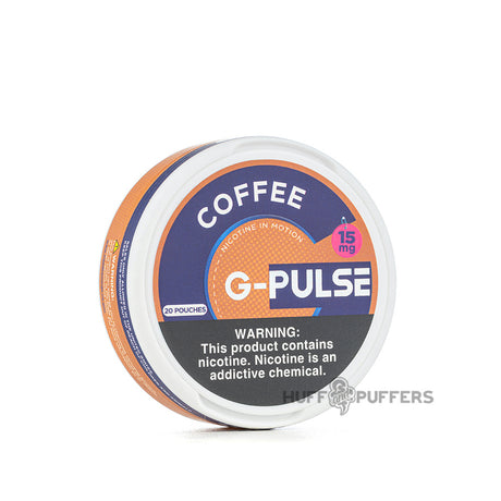 g-pulse coffee nicotine pouches 15mg