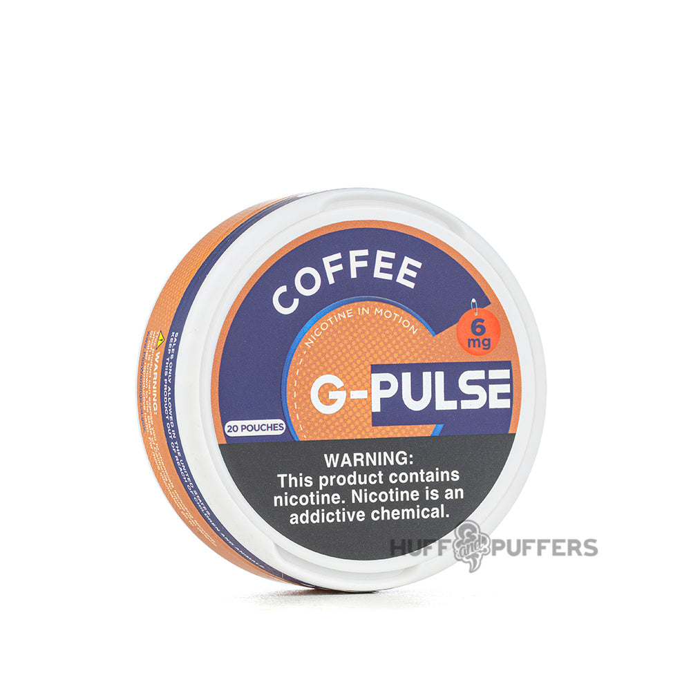 g-pulse coffee nicotine pouches 6mg