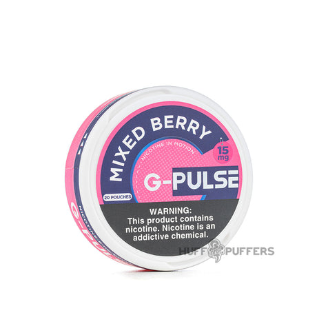 g-pulse mixed berry nicotine pouches 15mg