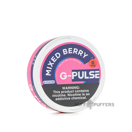 g-pulse mixed berry nicotine pouches 6mg