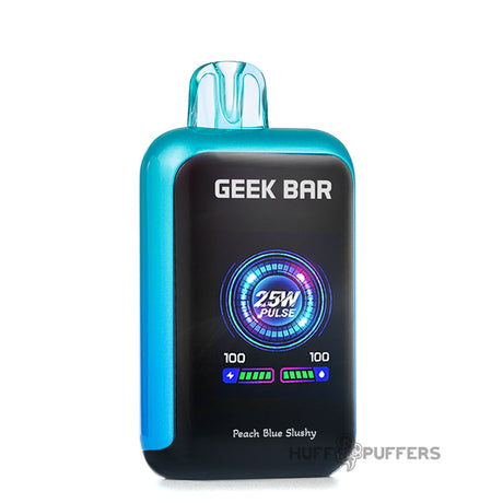 geek bar skyview vape peach blue slushy