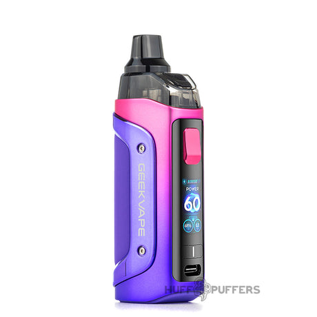 geekvape aegis boost 3 pod system rainbow purple