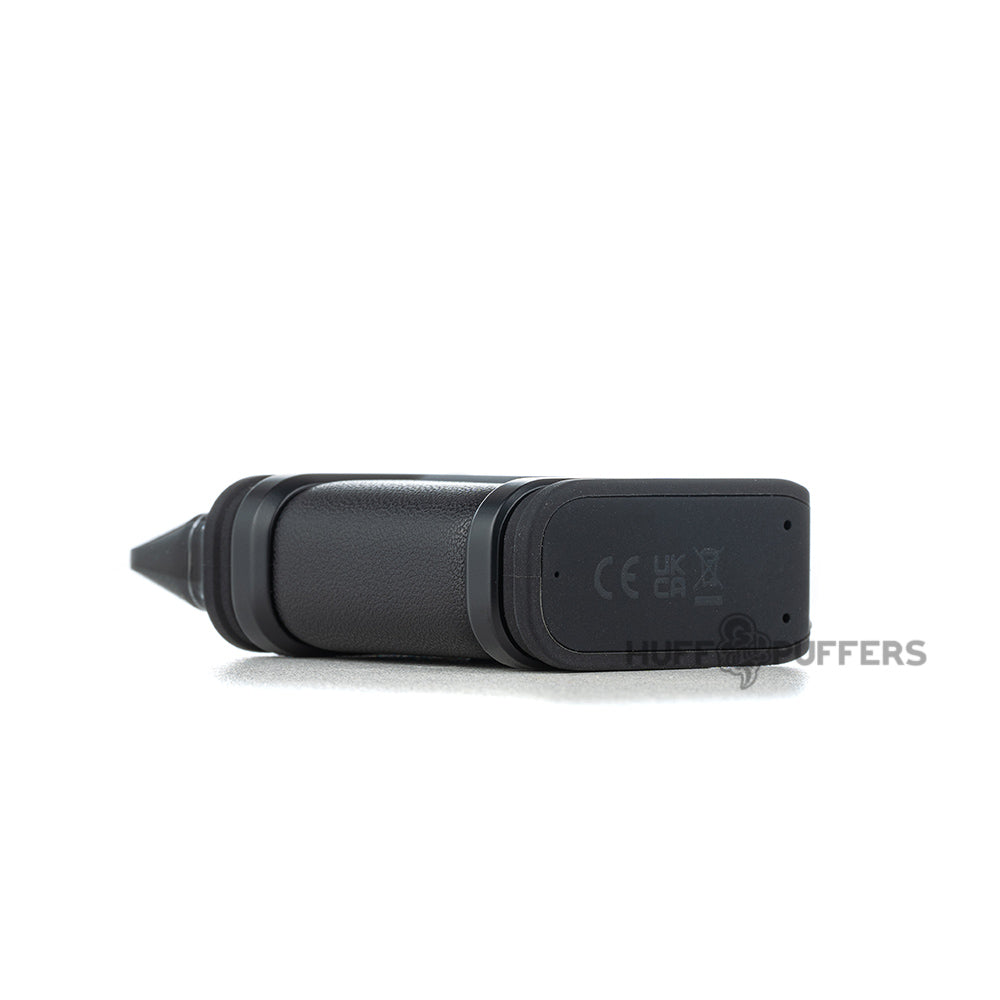 geekvape aegis hero q pod system black laying down bottom view