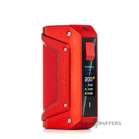geekvape aegis legend 3 mod red front view