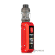 geekvape aegis solo 3 kit red front view of led screen