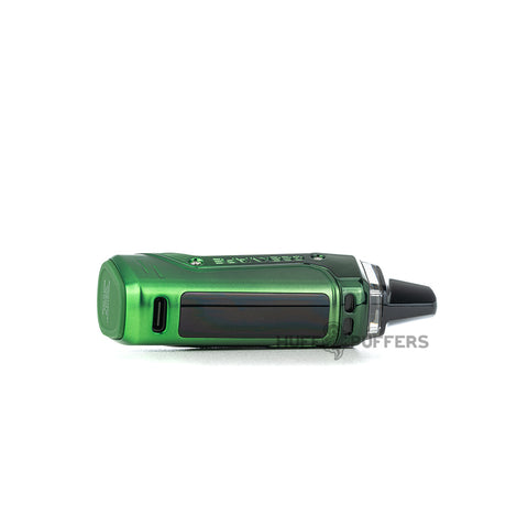 geekvape an 2 pod system (aegis nano 2) jungle green laying down front view