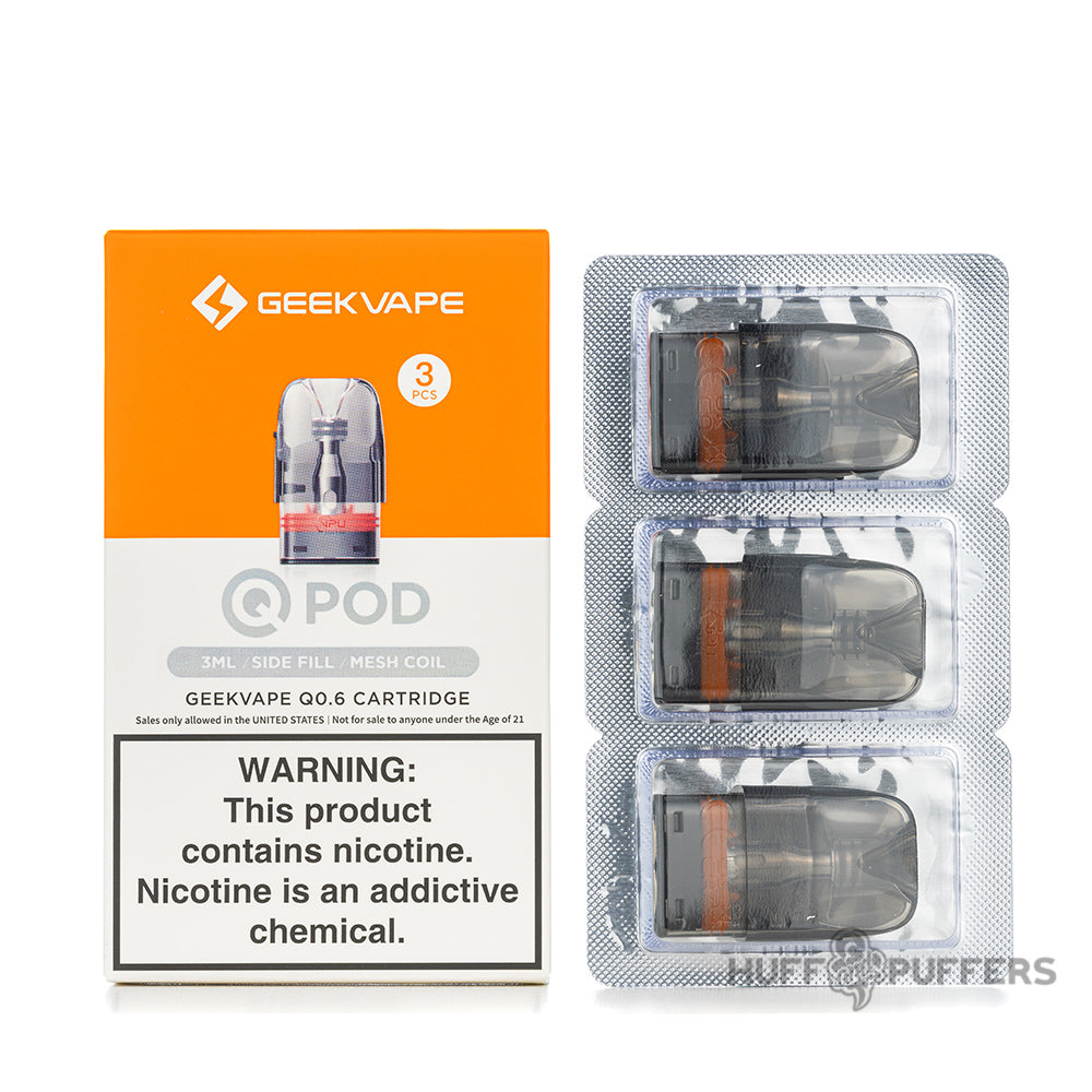 geekvape q cartridge 3ml side fill 0.6 ohm