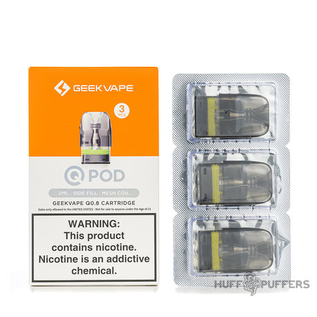 geekvape q cartridges 2ml side fill 0.8 ohm