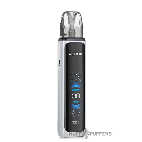 geekvape wenax q ultra pod system frosted silver