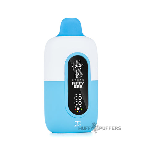 hidden hills club fifty bar vape yeti mint