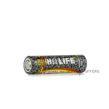 Hohm Life V4 18650 3015mAh Battery laying down top view