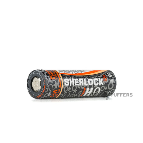 Hohm Tech Sherlock 20700 2782 mAh Battery laying down top view