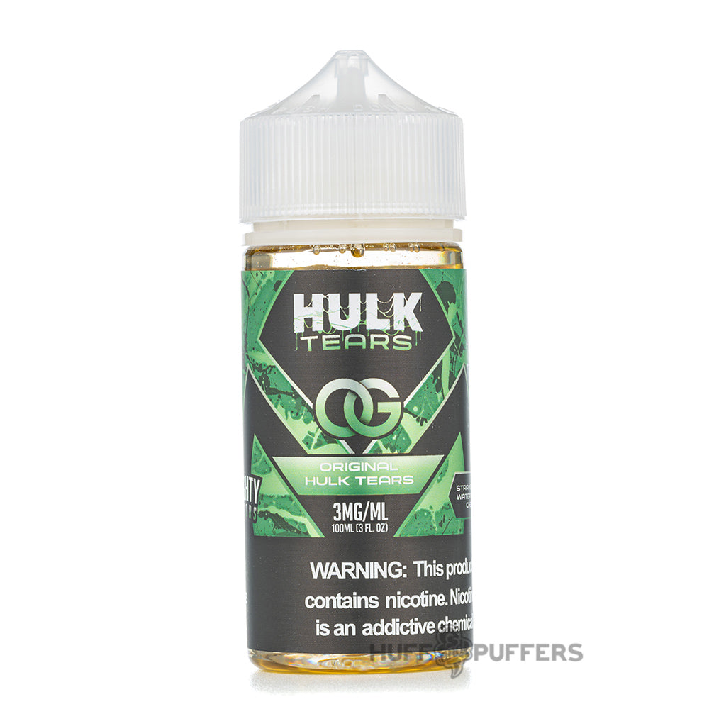 hulk tears original e juice strawberry melon chew