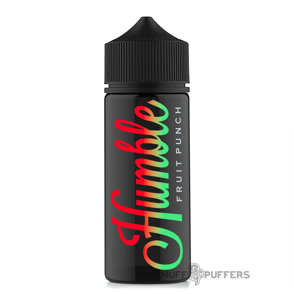 humble e juice fruit punch 120ml e-juice bottle