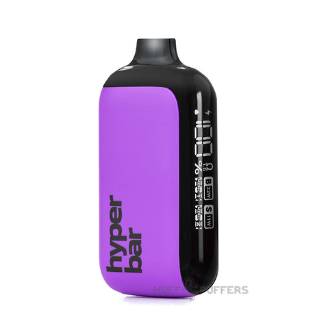 hyperbar px20000 vape grape ice