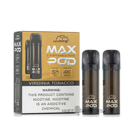 hyppe max disposable pods virginia tobacco