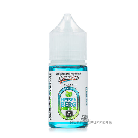 innevape salts heisenberg menthol 30ml e-juice bottle