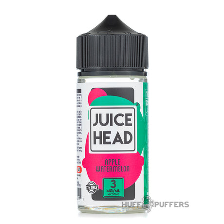 juice head apple watermelon 100ml e-juice bottle