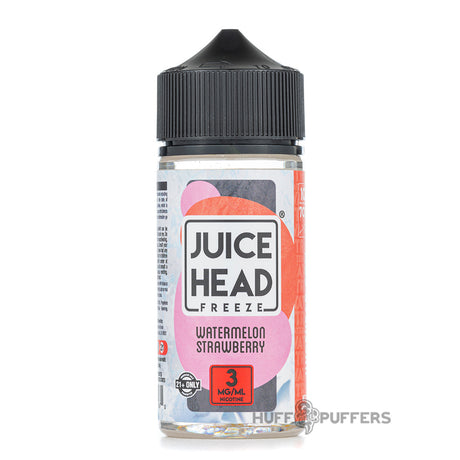 juice head freeze watermelon strawberry 100ml e-juice bottle