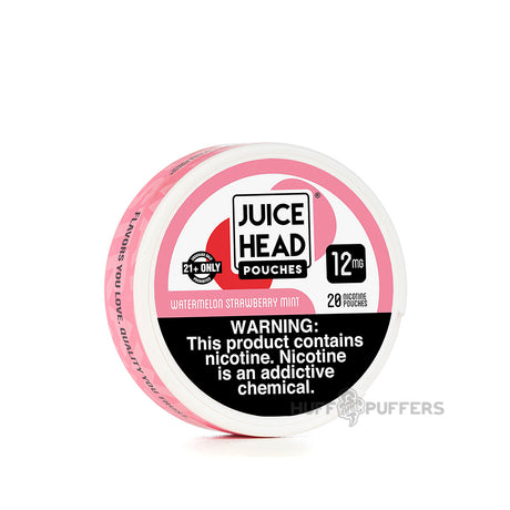 juice head nicotine pouches watermelon strawberry mint 12mg