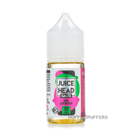 juice head salts apple watermelon 30ml e-juice bottle