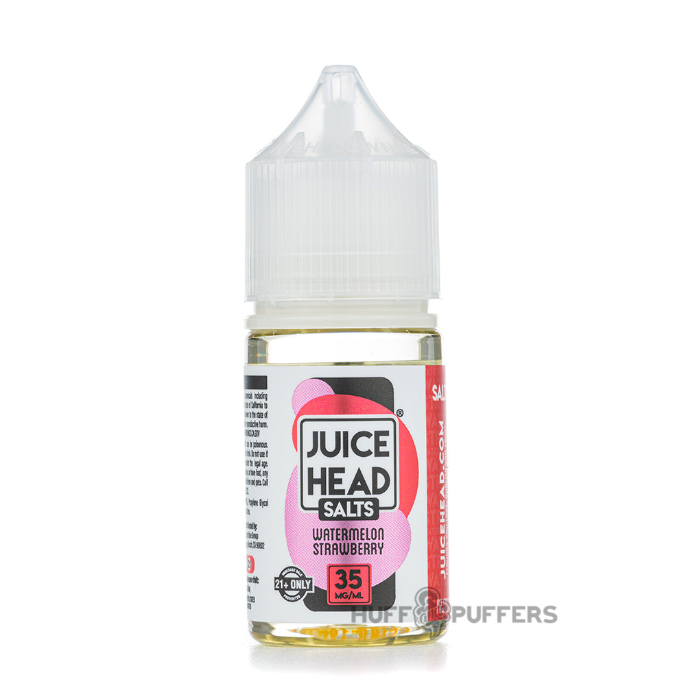 Juice Head Salts Watermelon Strawberry 30mL e-juice bottle