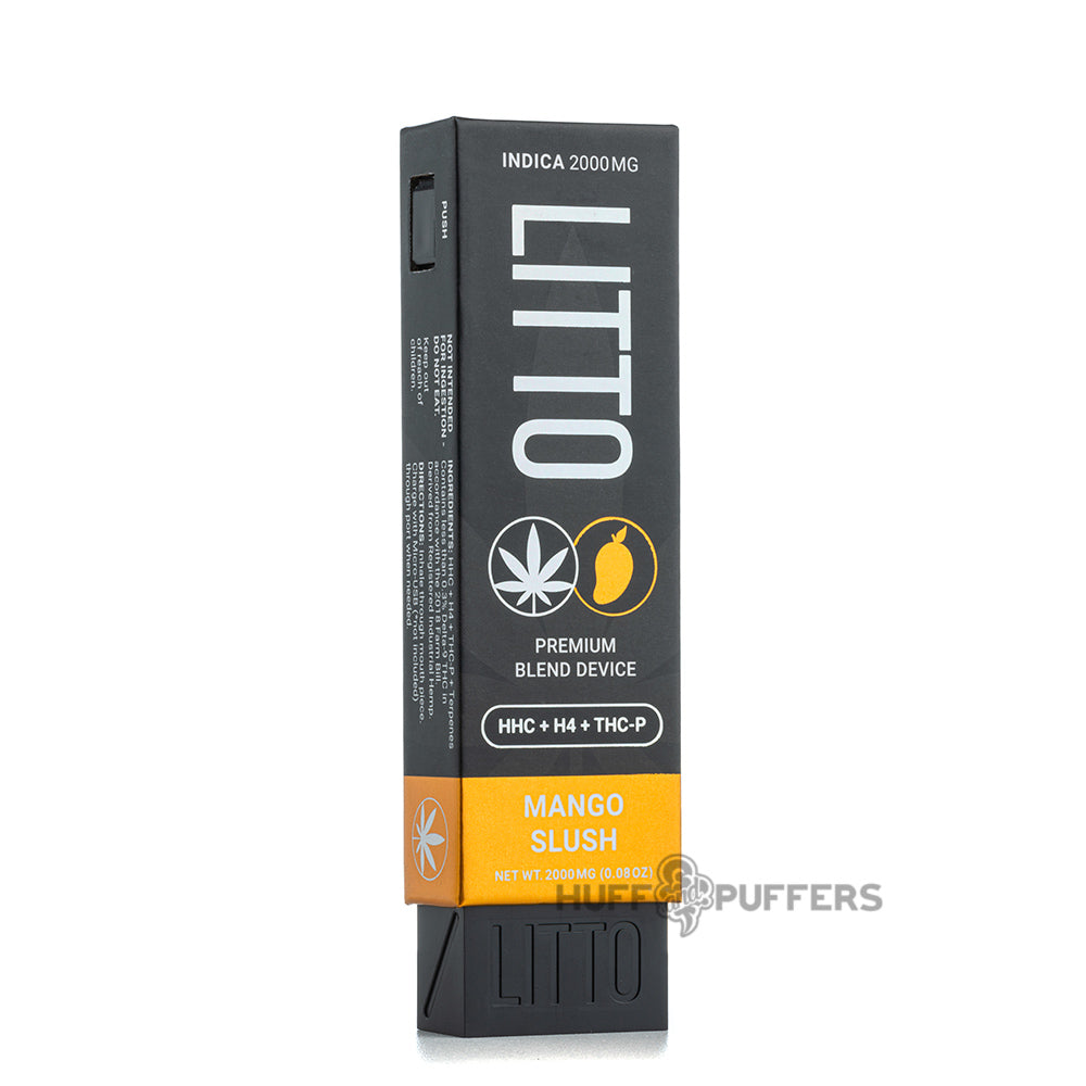 Mango Slush Litto Tri Blend Disposable Vape 2G – Huff & Puffers