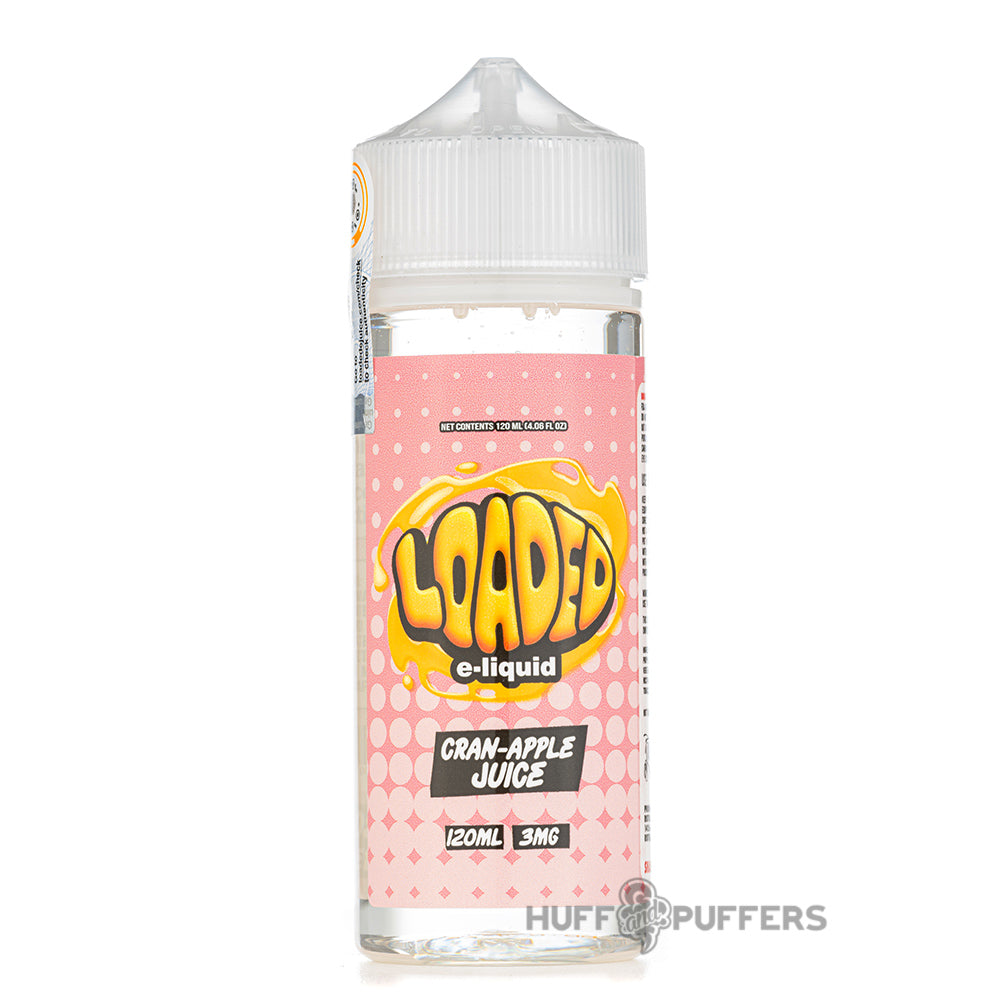 loaded e liquids cran apple juice 120ml